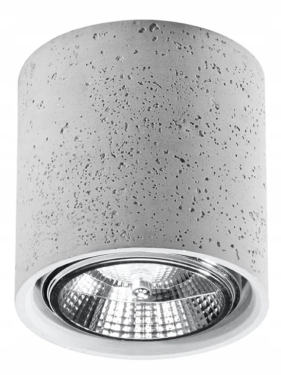 bodová lampa Cullo 140 beton Sollux SL.0645