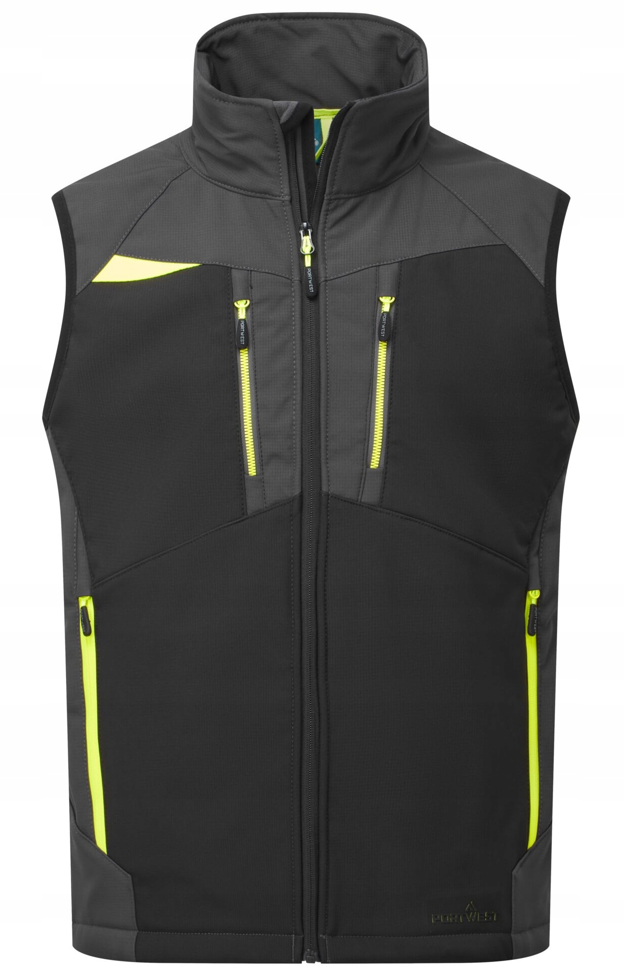 Vodotěsná a větruvzdorná softshellová vesta Portwest DX476 Mgr vel. XL