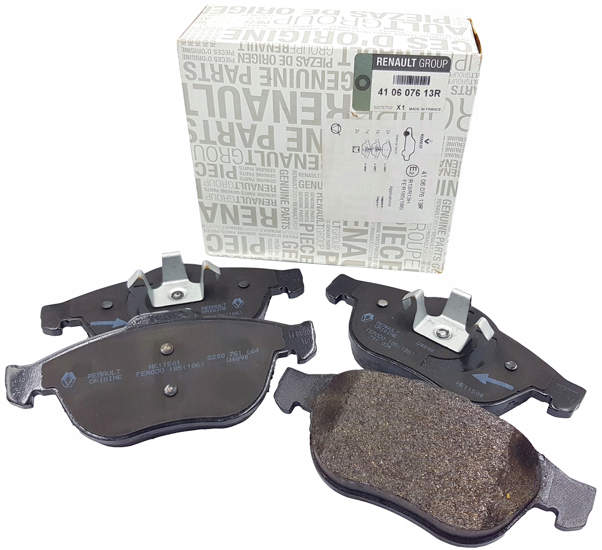 RENAULT ESPACE IV PRZÓD KLOCKI HAMULCOWE ORYGINAŁ