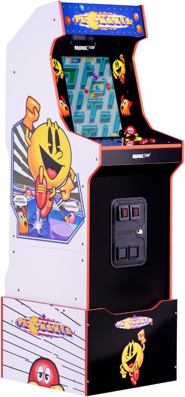 Automat Konsola Arcade Retro Duża Stojąca PAC-MAN WiFi 17'' 14 Gier