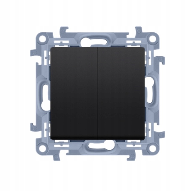 SIMON 10 PRZYCISK PODWÓJNY ODBIJAJĄCY ŚWIATŁO