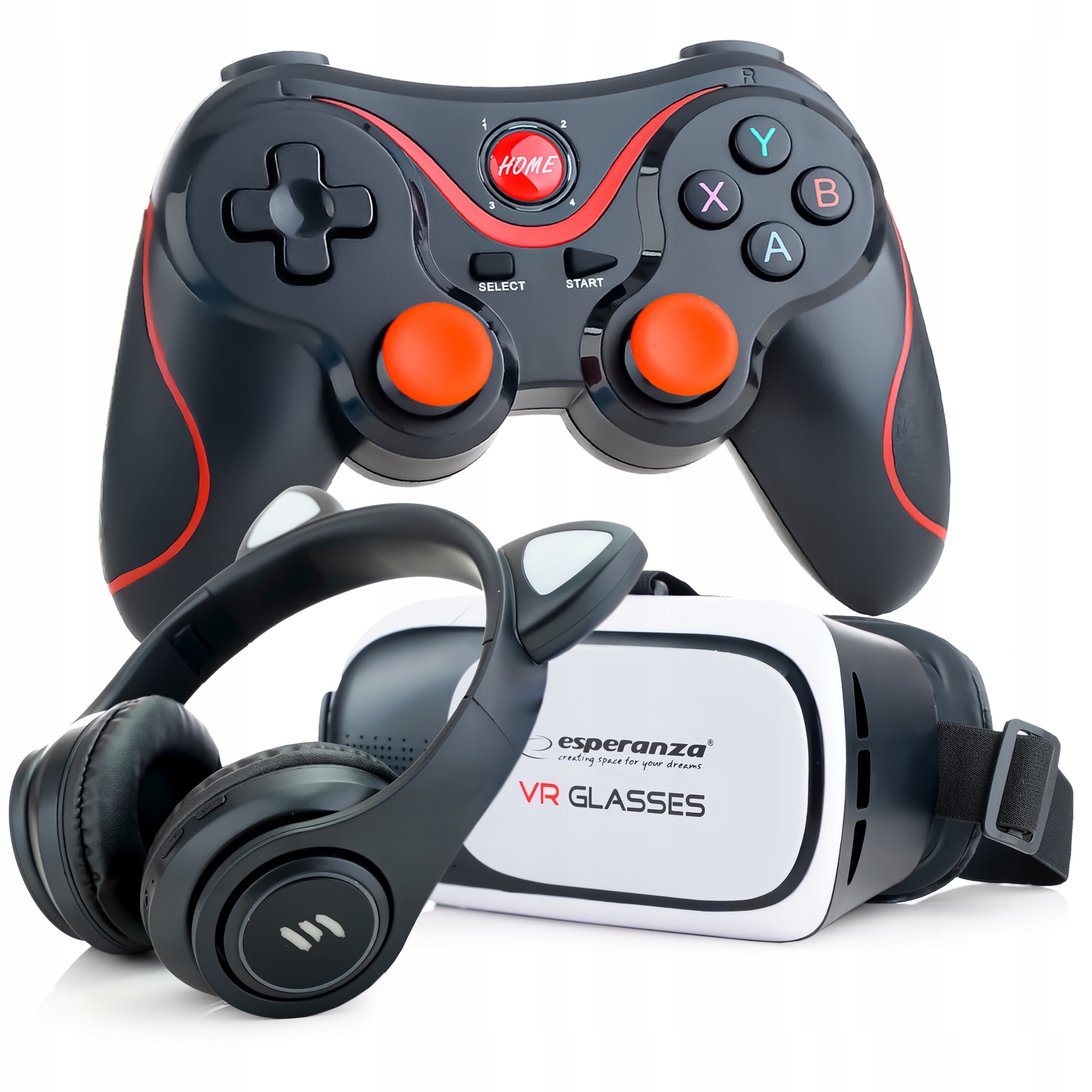 GOGLE OKULARY VR WIRTUALNA RZECZYWISTOŚĆ DO GIER