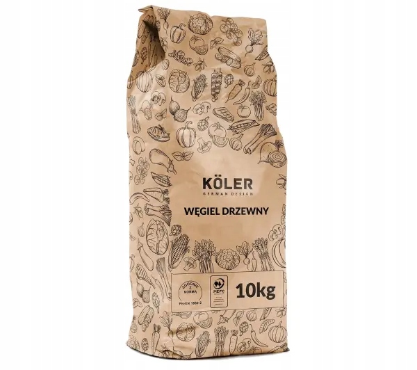 Węgiel drzewny do grilla Koler KRA36 10kg