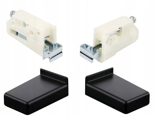 1SET МЕБЕЛЬНАЯ ПОДВЕСКА CAMAR 806 ЗАГЛУШКА ЧЕРНАЯ L / P