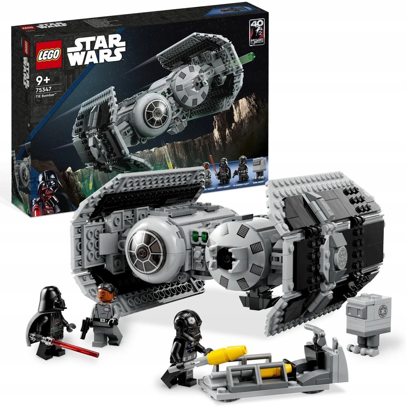 stavebnice Lego Star Wars 75347 Bombardér Tie Hvězdné války