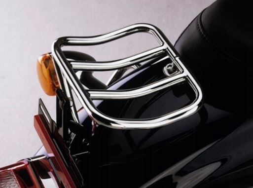 Chrómovaný rúrkový nosič Solo pre Harley Davidson 79-93 XL, Max 4,5 kg