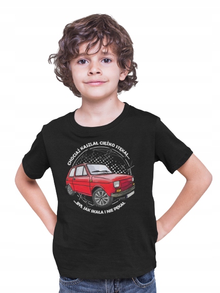 

T-shirt Koszulka Czerwony Maluch Fiat 126P Auto