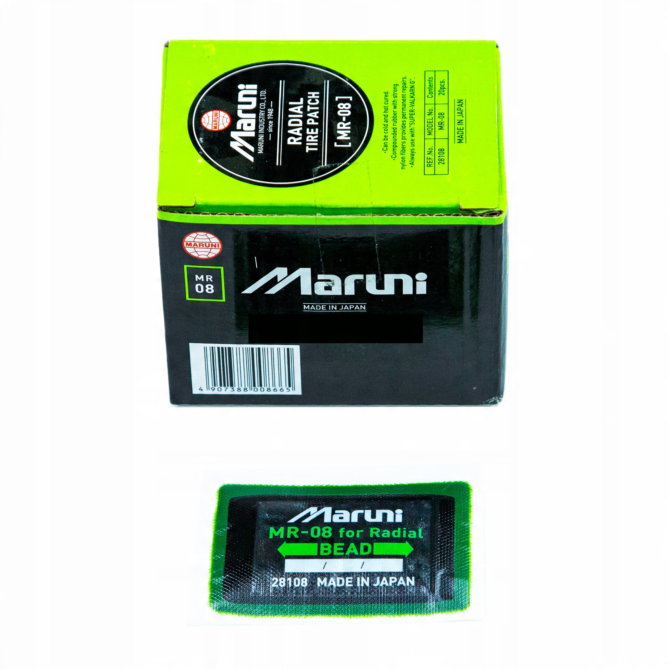 

Łatki Łatka Do Opon MR-08 48x68mm wkład Maruni