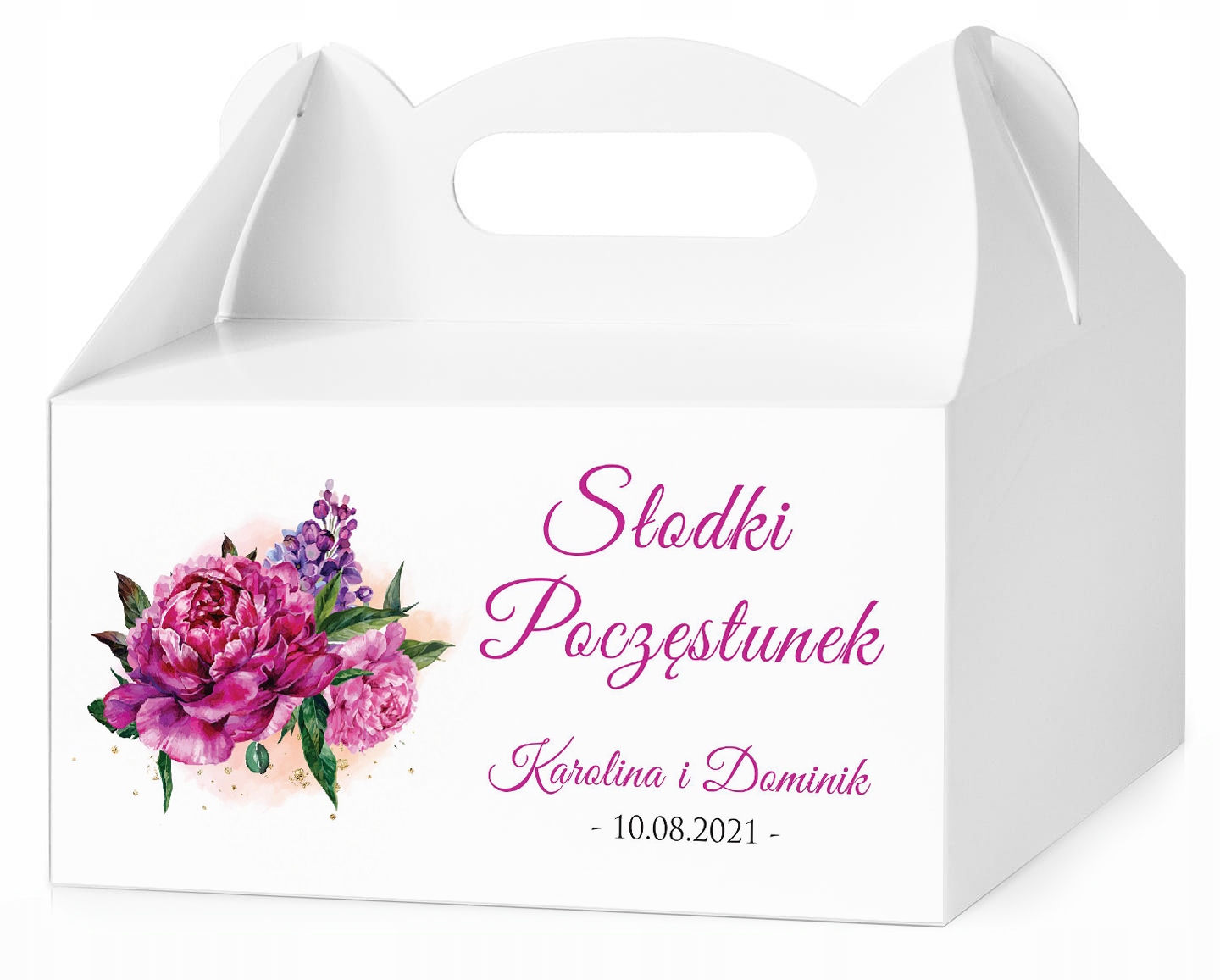 

Duże Pudełka na ciasto Opakowanie Personalizacja