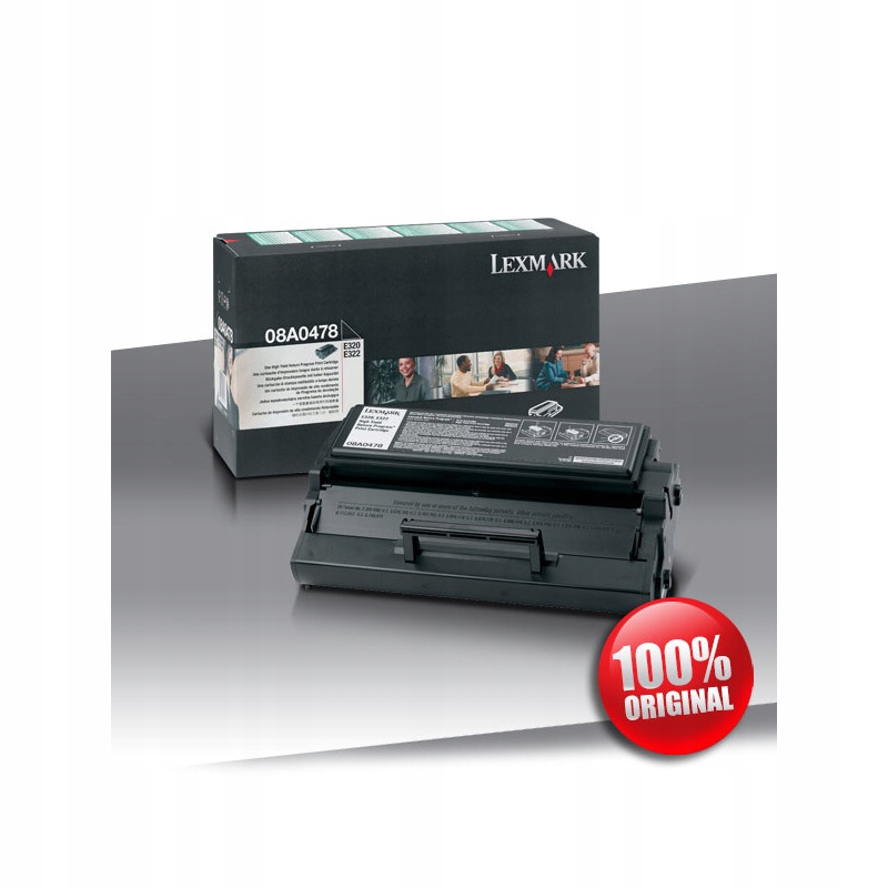 Toner Lexmark E320 08A0477 černý (black)
