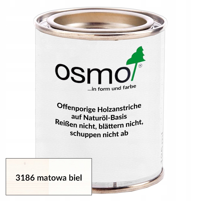 

Osmo Wosk 3186 0,125L matowa biel