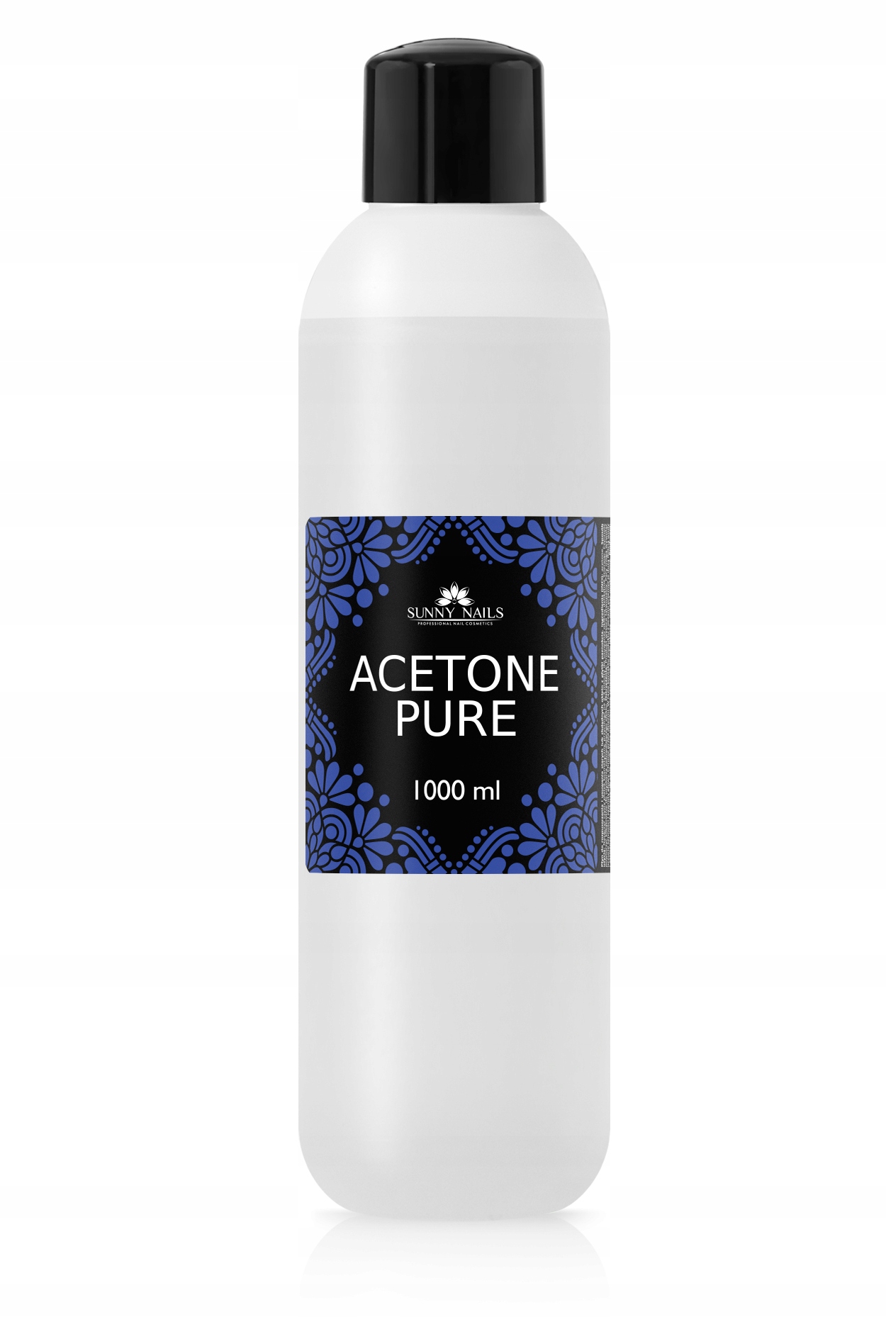 SUNNY NAILS ACETON usuwa tipsy żel HYBRYDY 1L