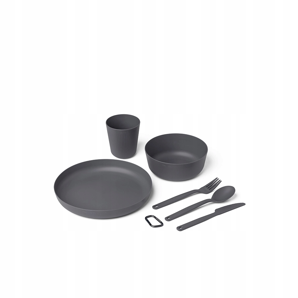 Zestaw naczyń Sea To Summit Camp Dinnerware (6pc) Charcoal
