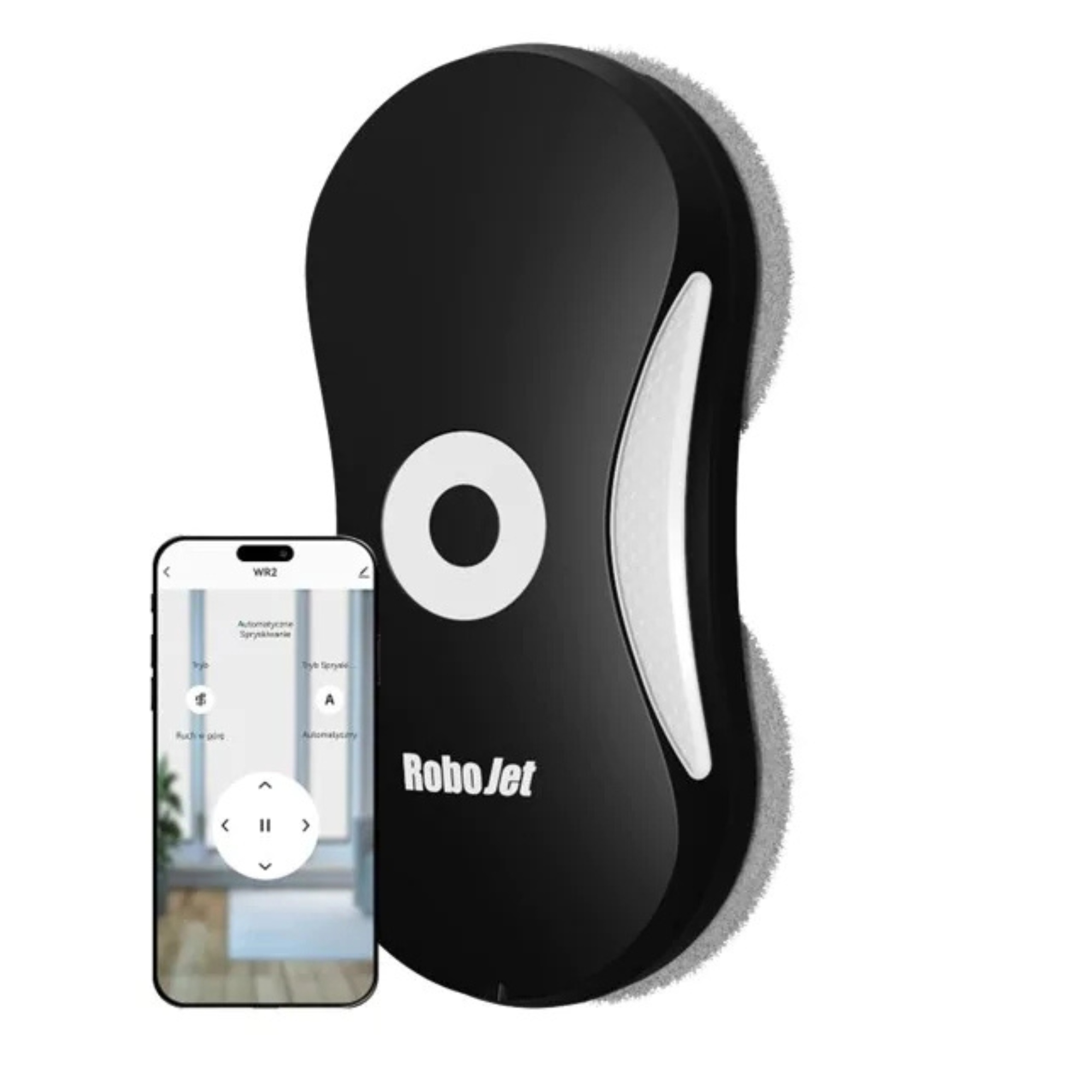 Robot do mycia okien szyb myjka RoboJet WR2 automatyczny Czyści Dokładnie