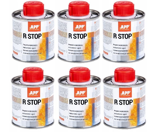 App R Stop Preparat Antykorozyjny 6x 100ml Super
