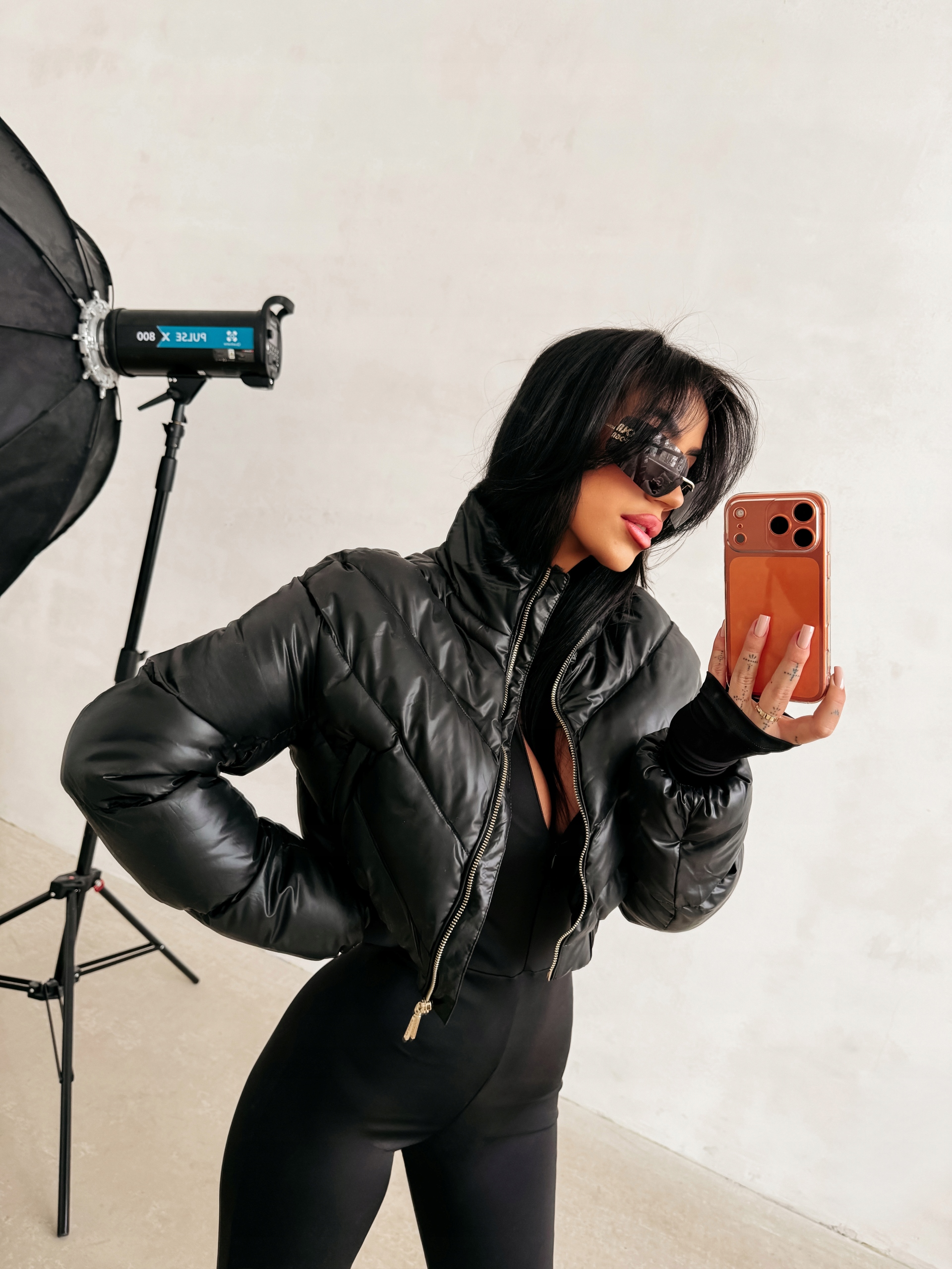 Dámská Taazu Bunda O La Voga Černá