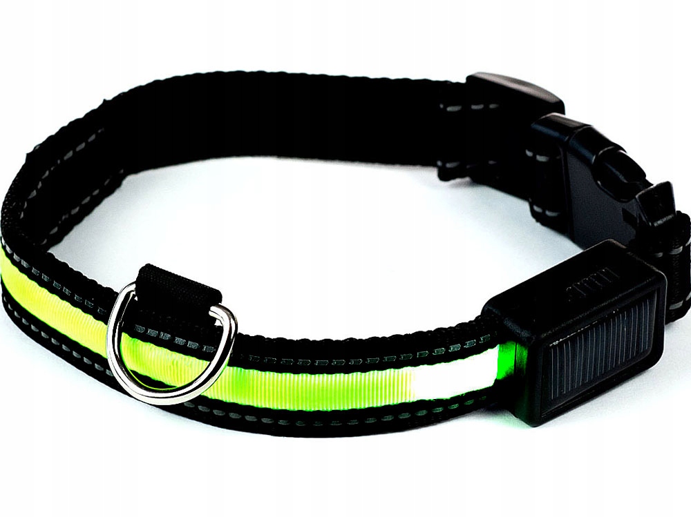 

Solarna Świecąca Led Usb Obroża Dla Psa 35-40 CM