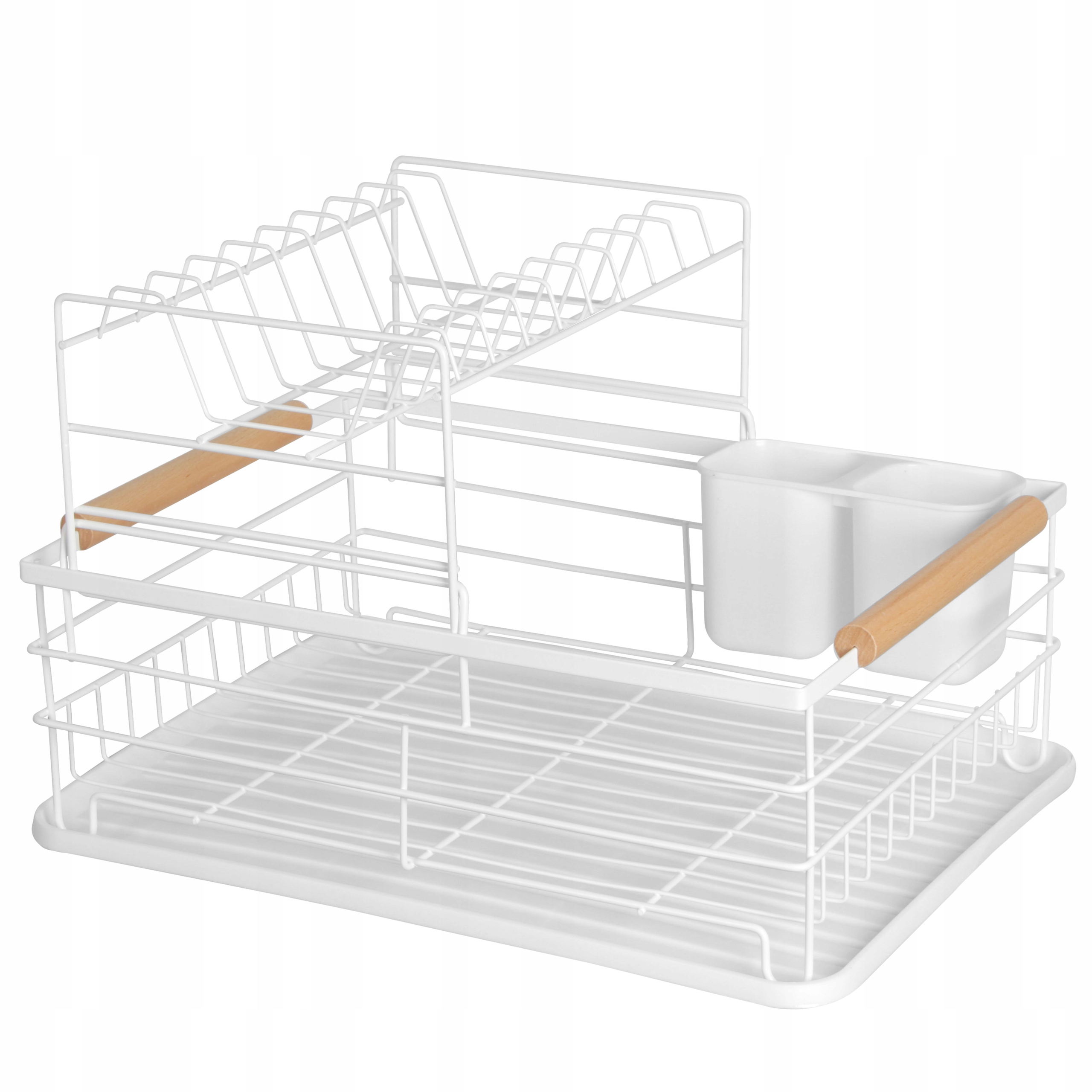 OCIEKACZ SUSZARKA DO NACZYĆ DWUPOZIOMOWA BIAŁA BARDZO POJEMNA EAN (GTIN) 5906716933876