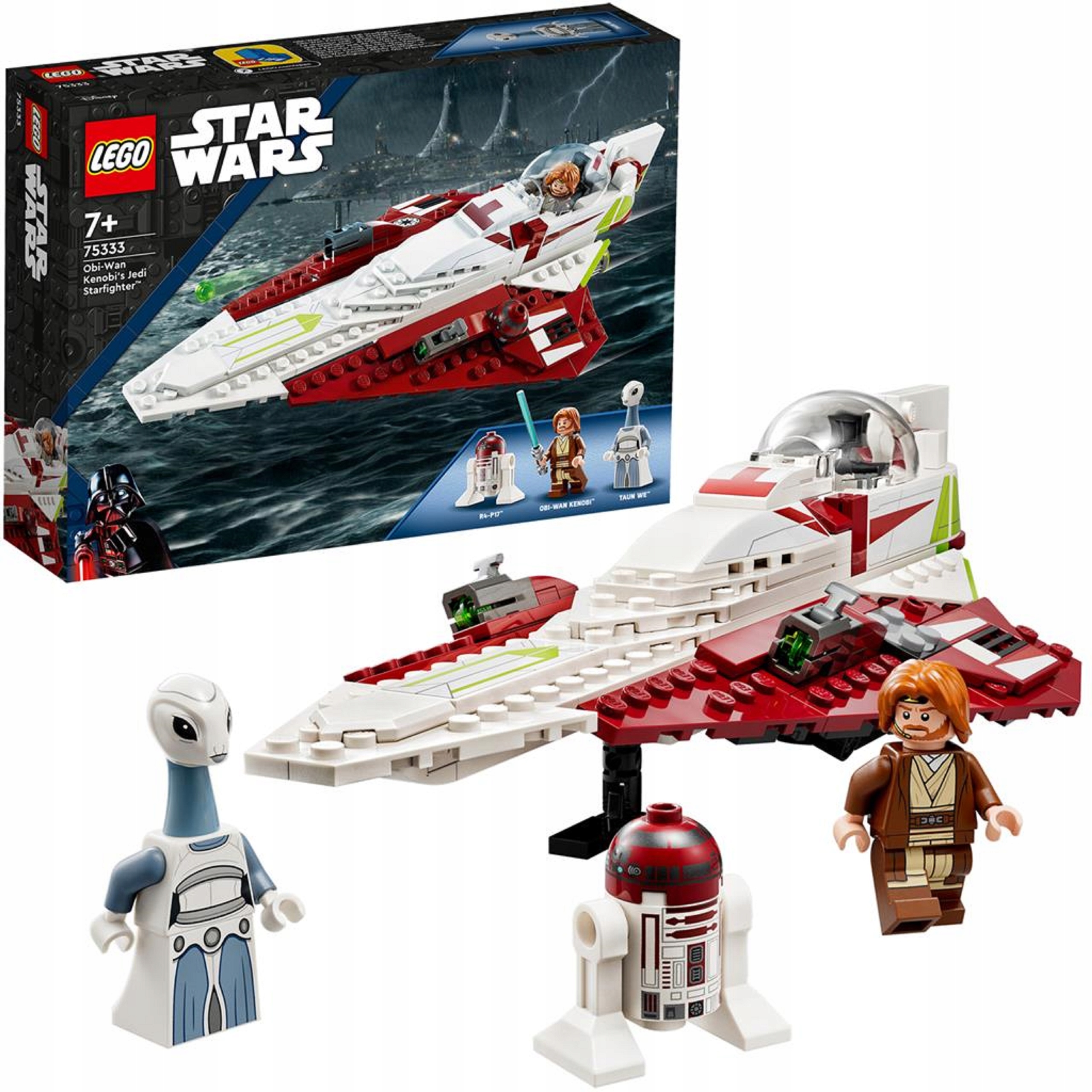 

Lego Star Wars Myśliwiec Statek Obi-wana 75333