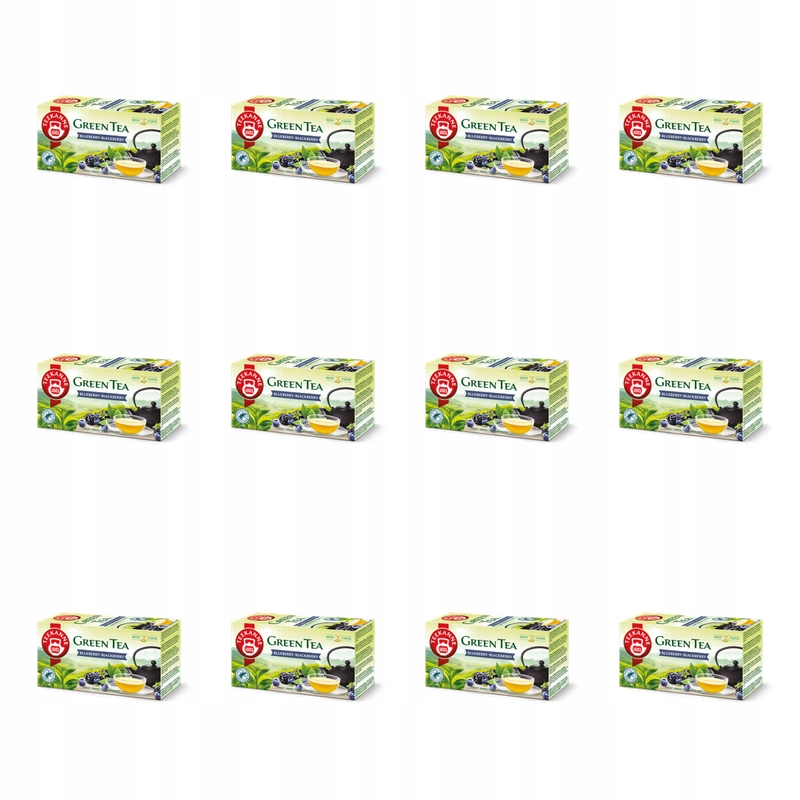 Teekanne Green tea Blueberry-Blackberry 20 x 1,75 g X12