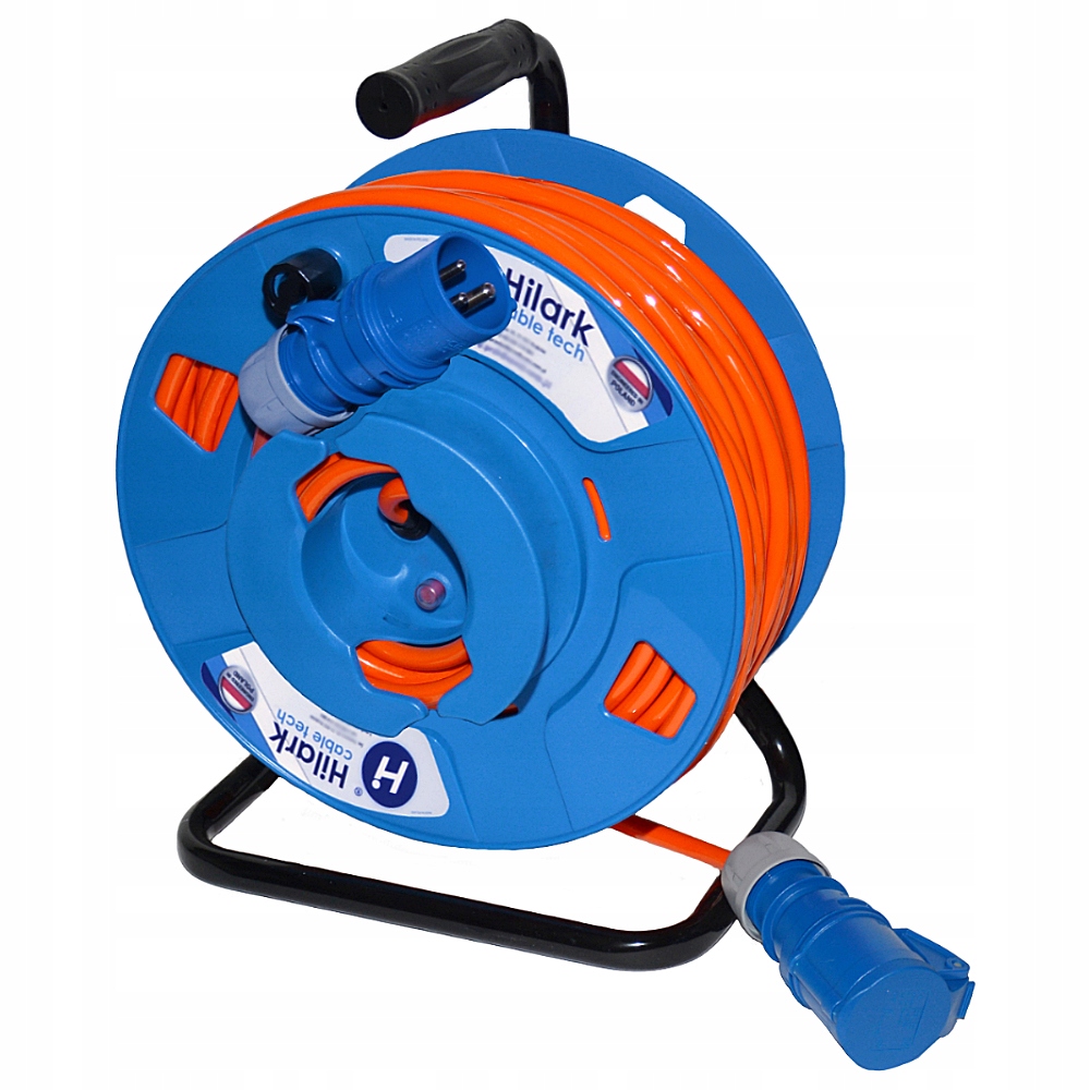 Prodlužovací Kabel bubnový reverzní Cee H07BQ-F Pur 3x2,5 30 m Camping Kamper