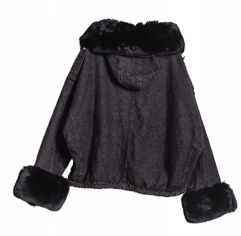 

Kurtka Jeansowa Z Futerkiem Katana Miś Futerko U