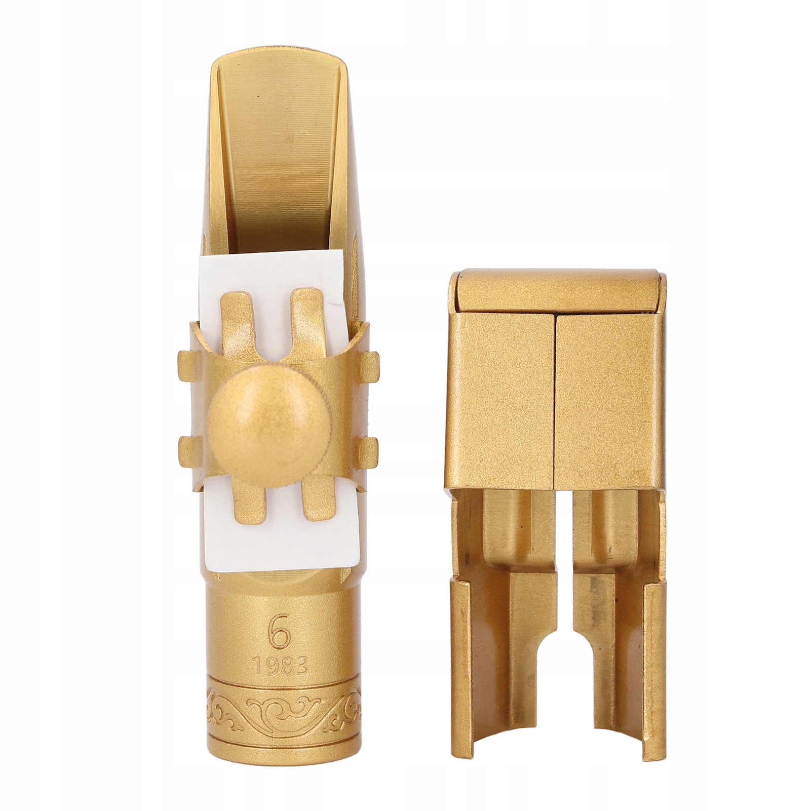 Saksofon saksofonowy Model 6 złota mosiężna b płaska saksja saksofon ZE