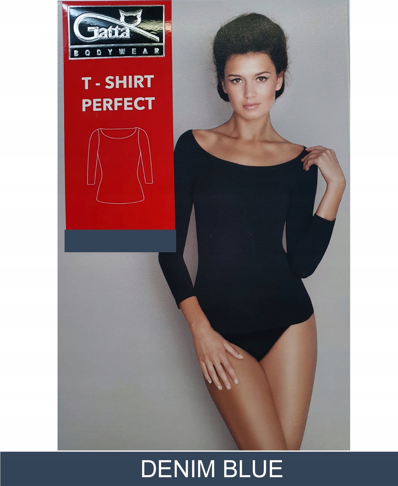 

Gatta T Shirt Perfect L/Denim Blue