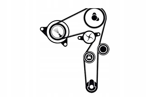 Skf Sada Rozvodů Opel 1,9CDTI Vectra C Astra H