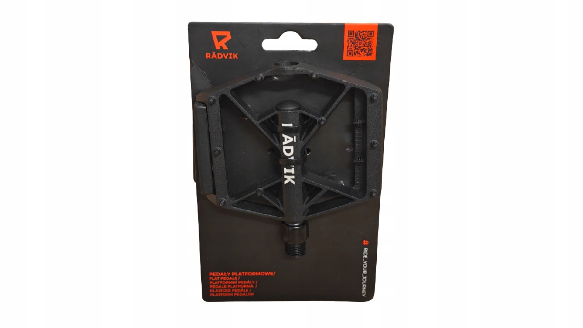 Pedały platformowe Radvik czarne