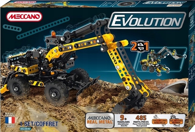 

Meccano Konstrukcyjne Evolution 2 modele 485 el