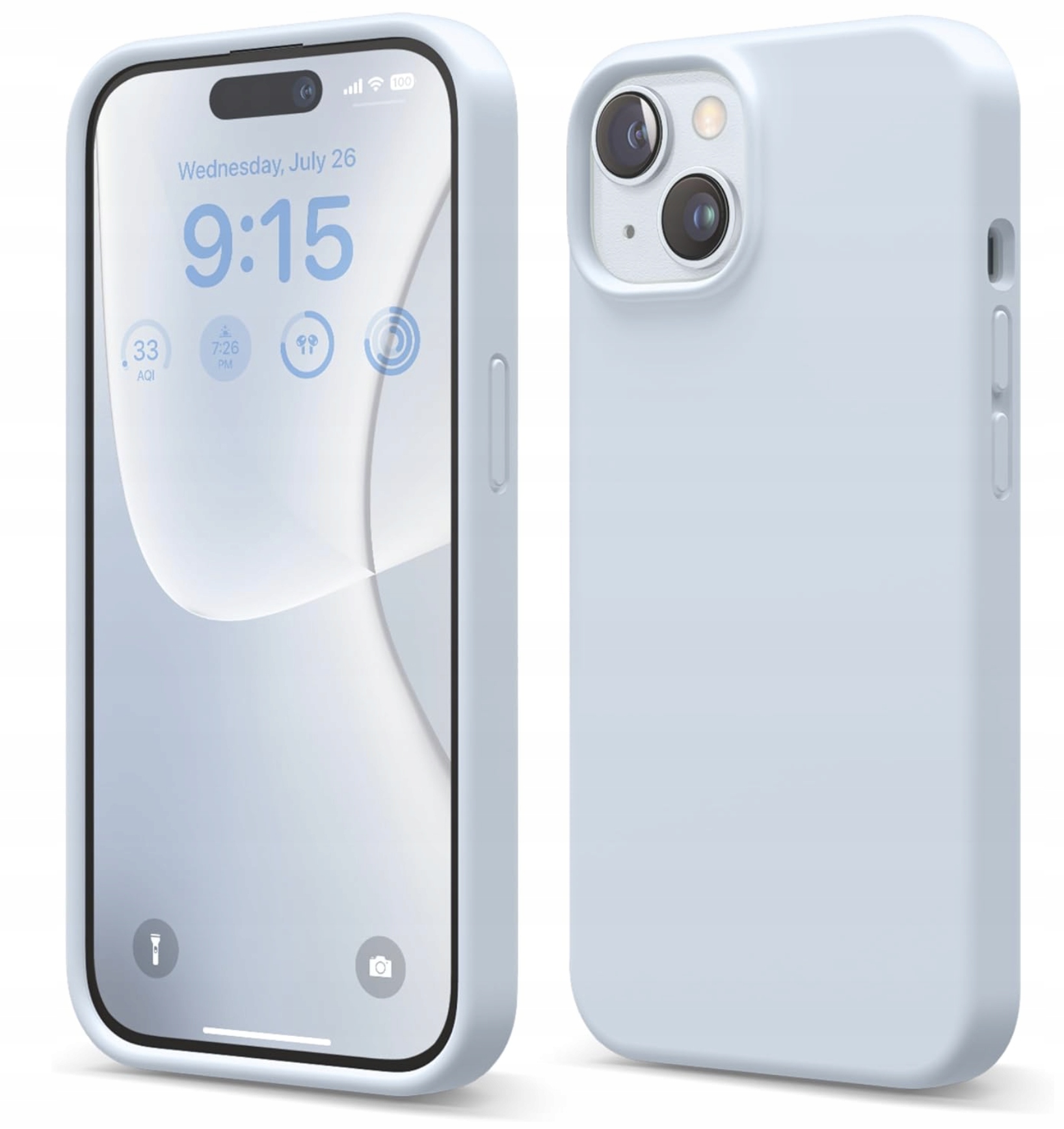 Etui Plecki Elago Do Apple Iphone 15 Niebieskie Light Blue Premium