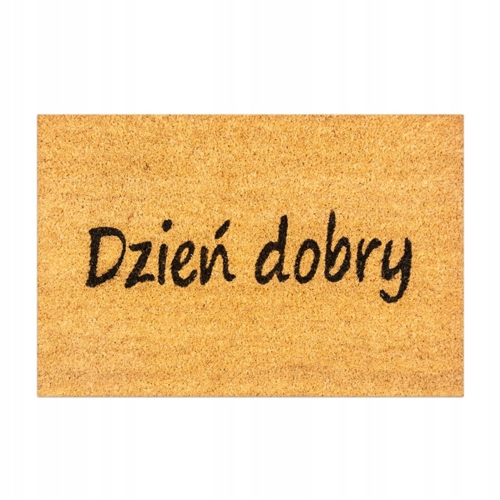 

Wycieraczka Dzień Dobry kokosowa 40x60cm