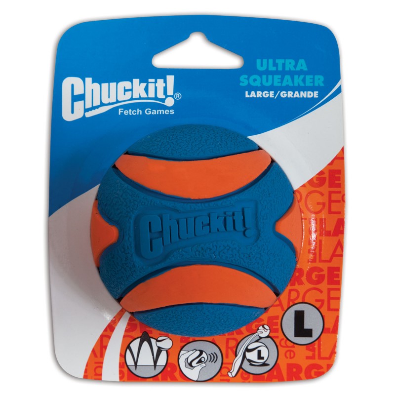 

Chuckit Ultra Squeaker Ball dla psa L piłka