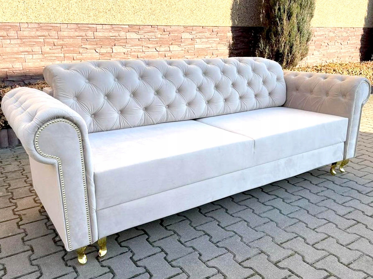 

Kanapa 3-Osobowa Sofa Rozkładana 245 cm Vivien