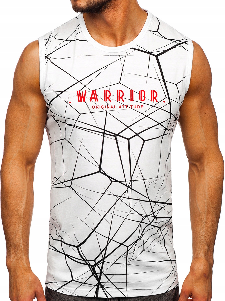 

Koszulka Tank Top Męska Biała 14813 Rozmiar_m