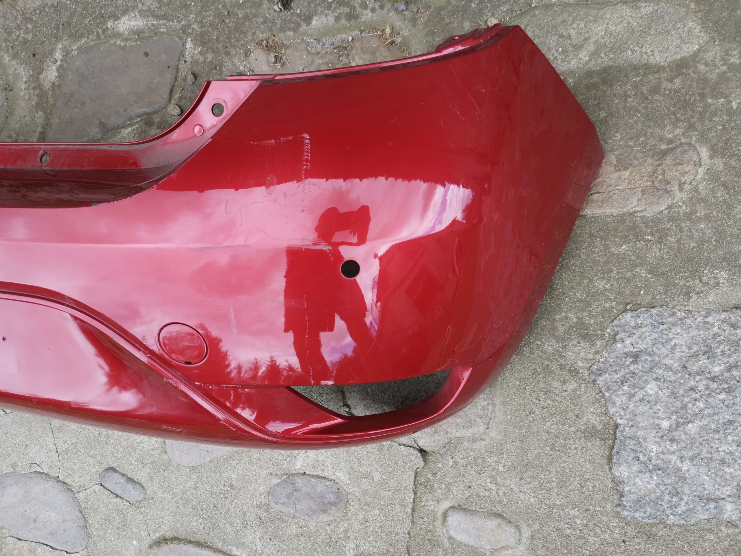 bumper rear part DACIA SANDERO 2 LIFT 16- PDC
