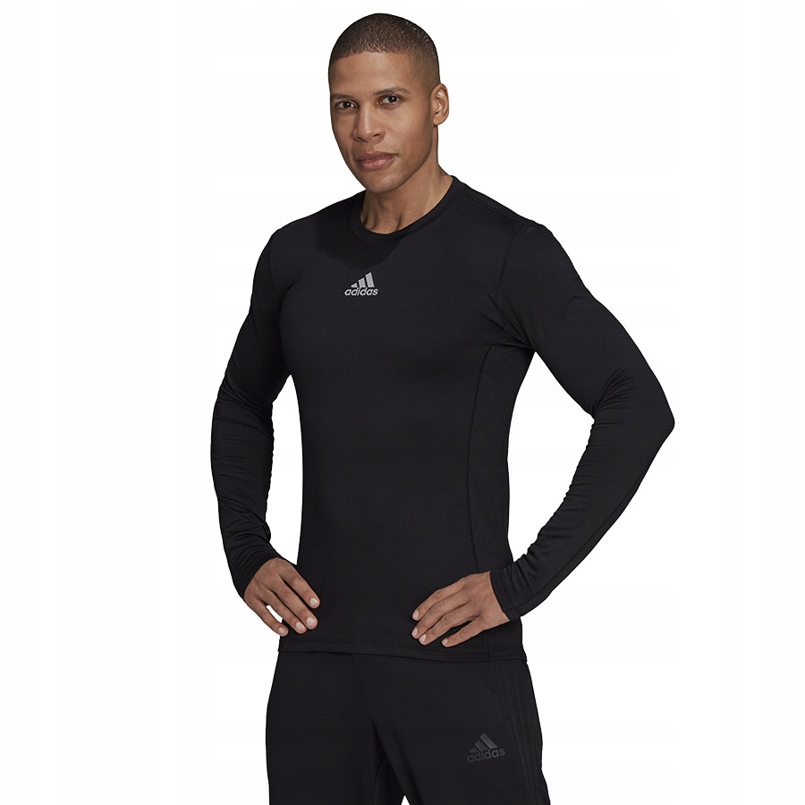 Tričko adidas Techfit Ls Top Cr H23120 černé XXL