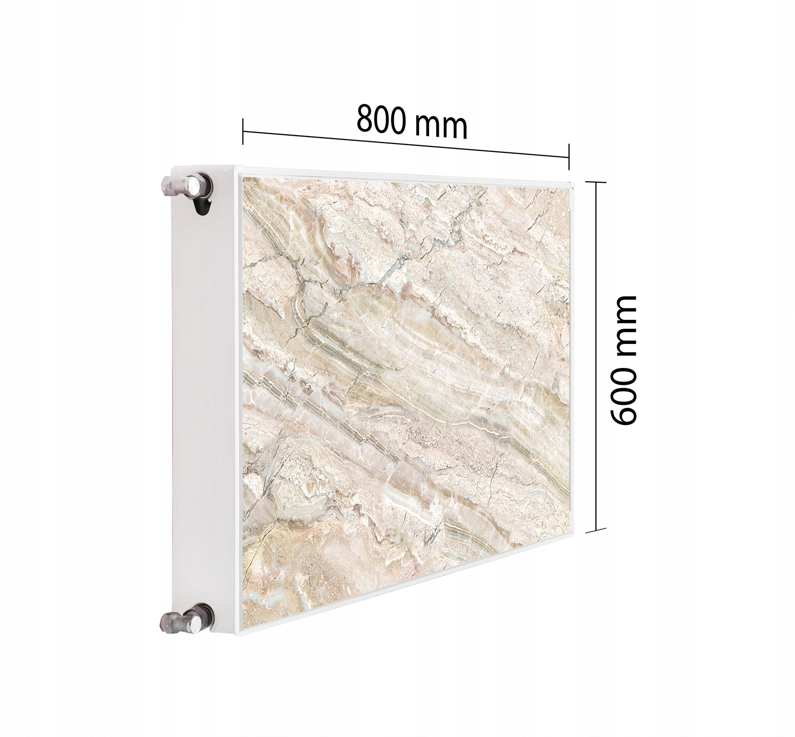 Magnetická Krytka Na Radiátor 80x60 Marmur Mata Magnet