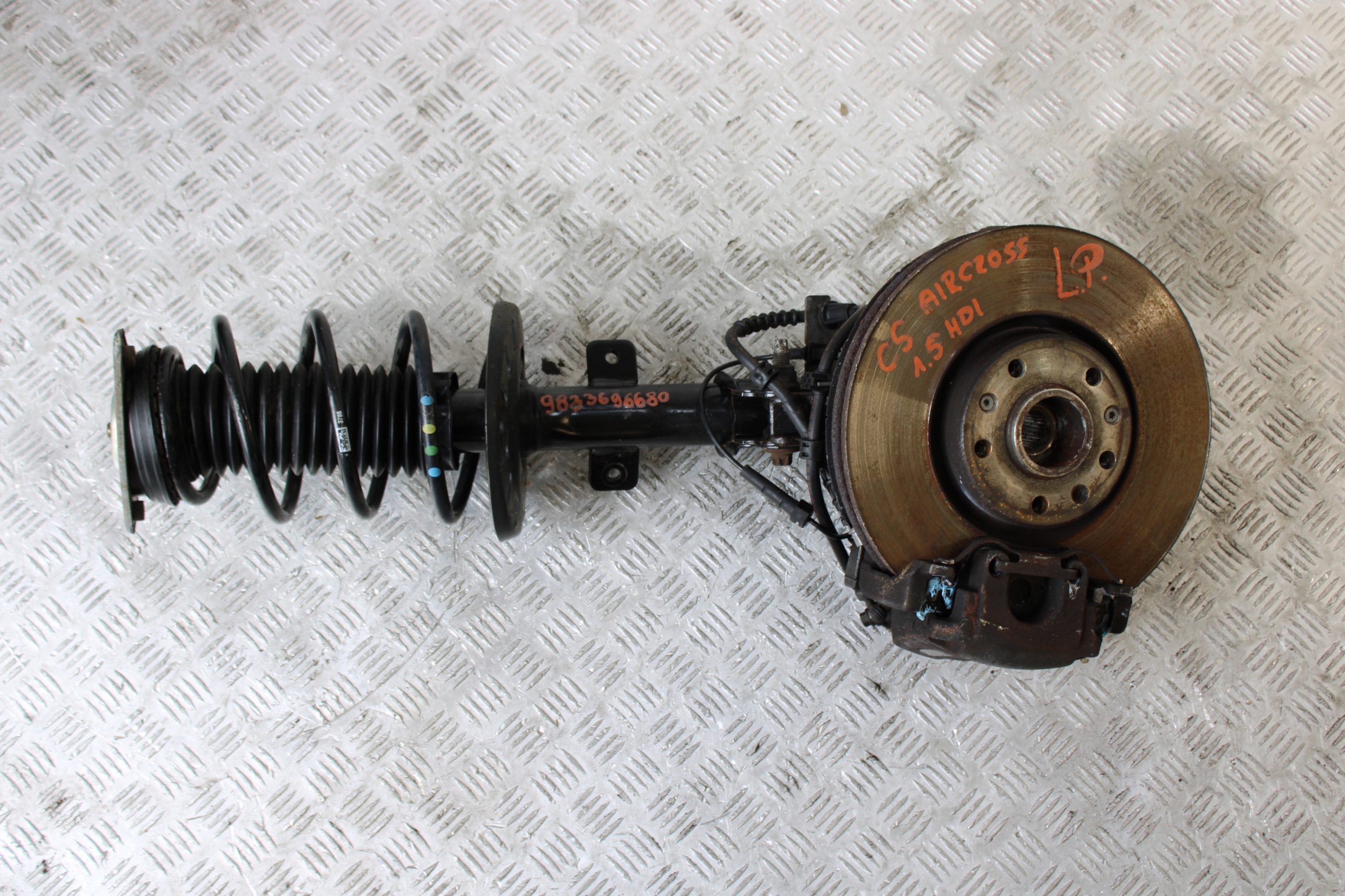 swing McPherson shock absorber left front CITROEN C5 AIRCROSS