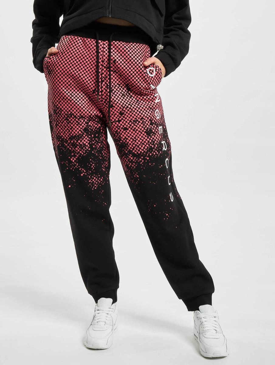 Dangerous Dngrs kalhoty dámské Fawn Sweatpants Black Pink Xs černá
