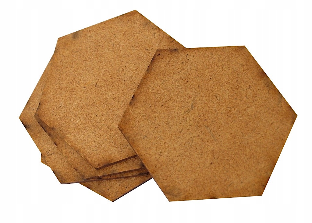 HDF MDF 75 mm podstawki heksagonalne 5 szt. System Inne systemy