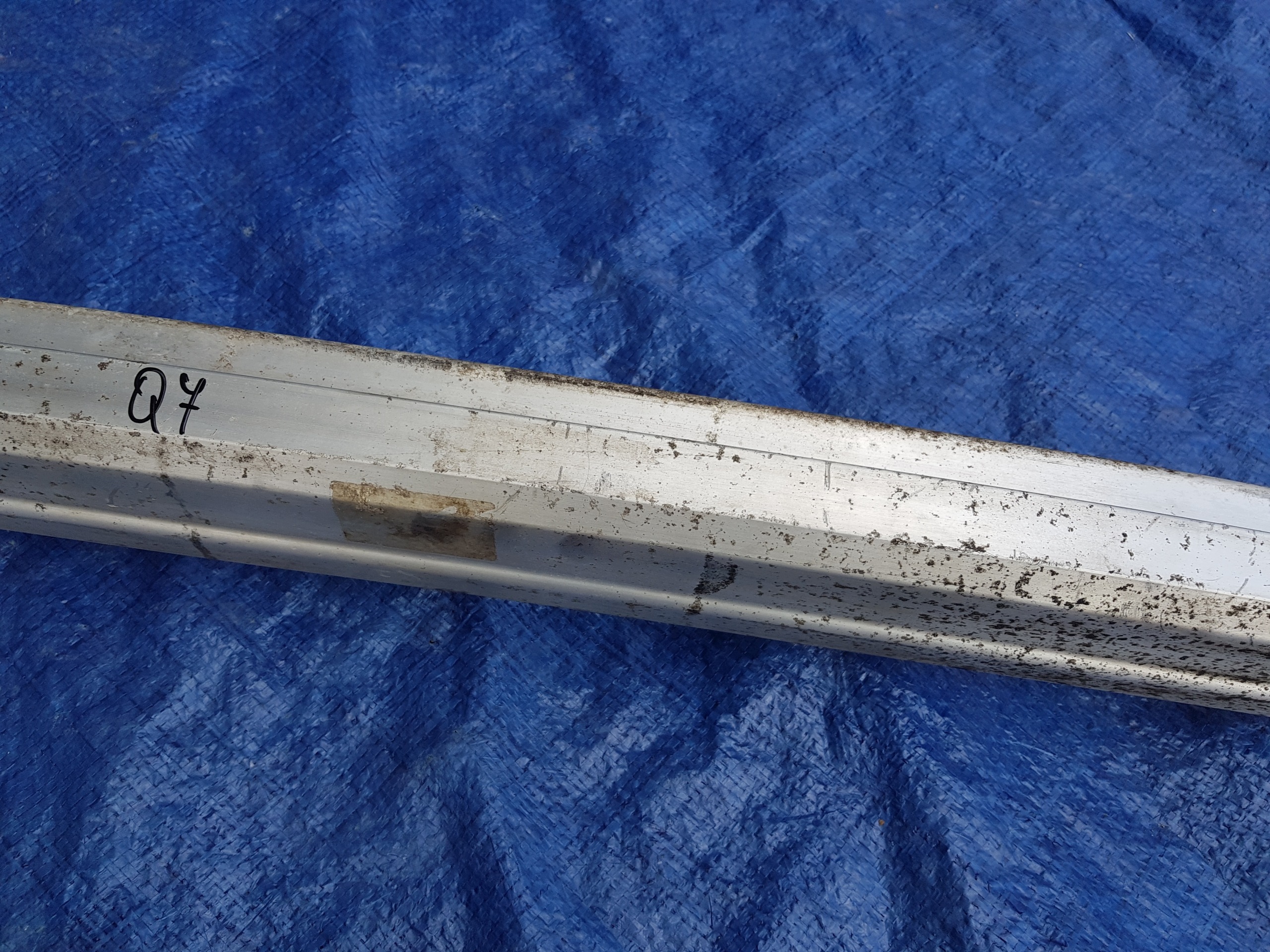 front sider pillar of a bumper AUDI Q7 4L