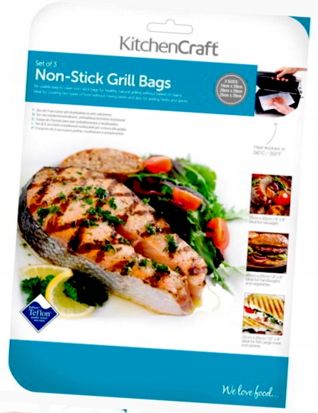 

Torebki Do Grillowania 3szt. Kitchencraft