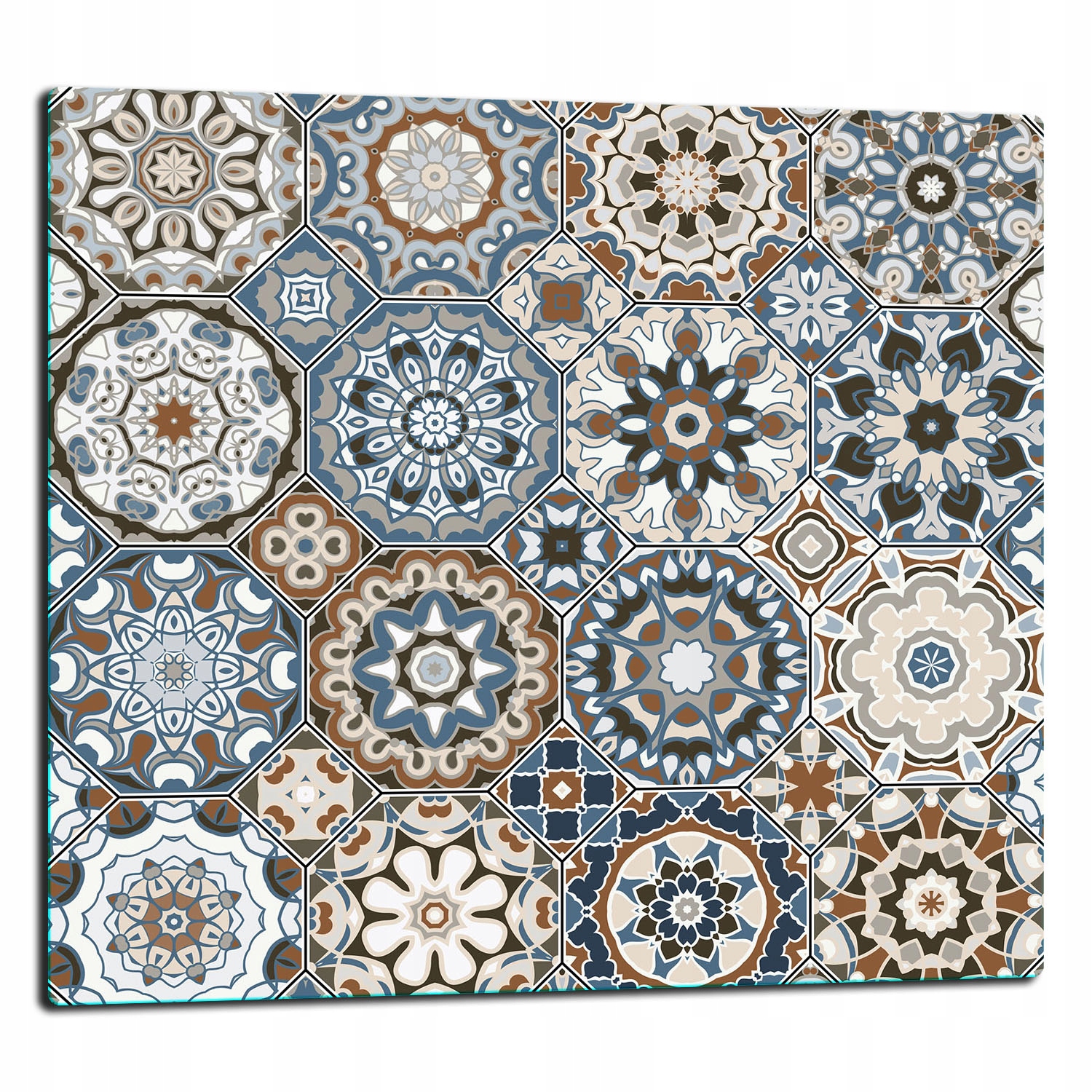 Skleněná Deska Ochranný Panel 65x60 Mozaika 7v1