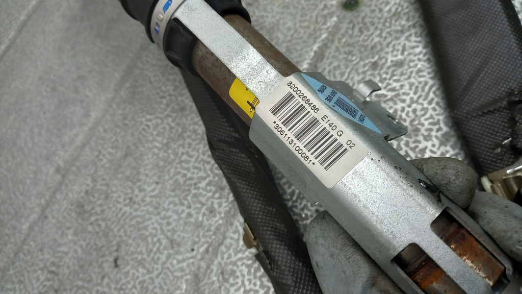 пиропатрон воздушная правая renault VEL SATIS и 03R 8200268486