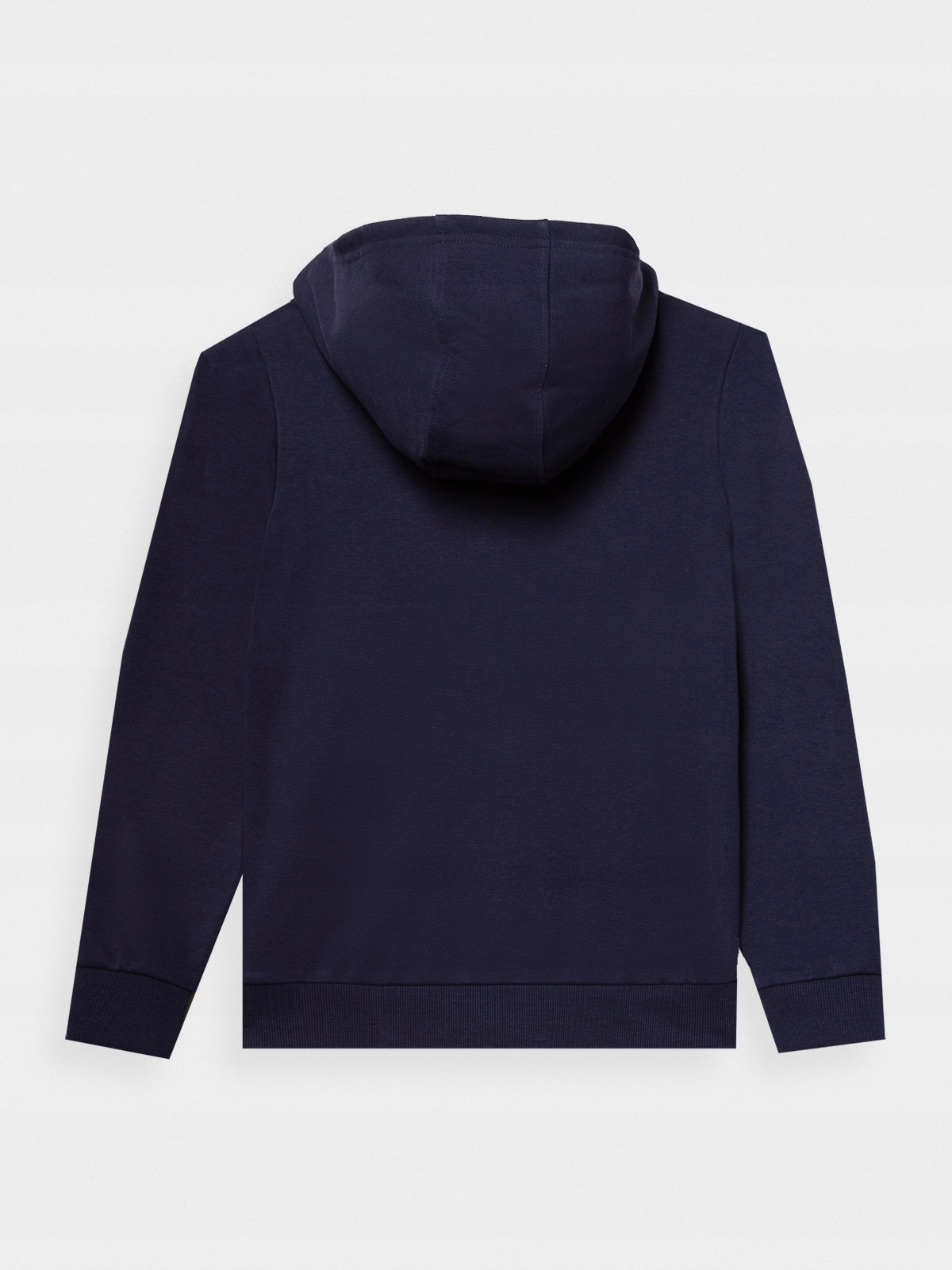 BLUZA 4F CHŁOPIĘCA DRESOWA ROZPINANA Z KAPTUREM - GRANATOWA r. 134 Wiek dziecka 8 lat +