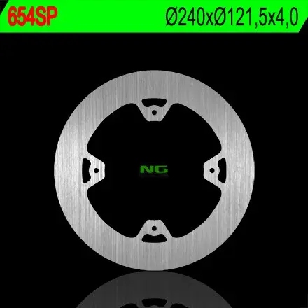 Brzdový kotúč Zadný (240X121,5X4)