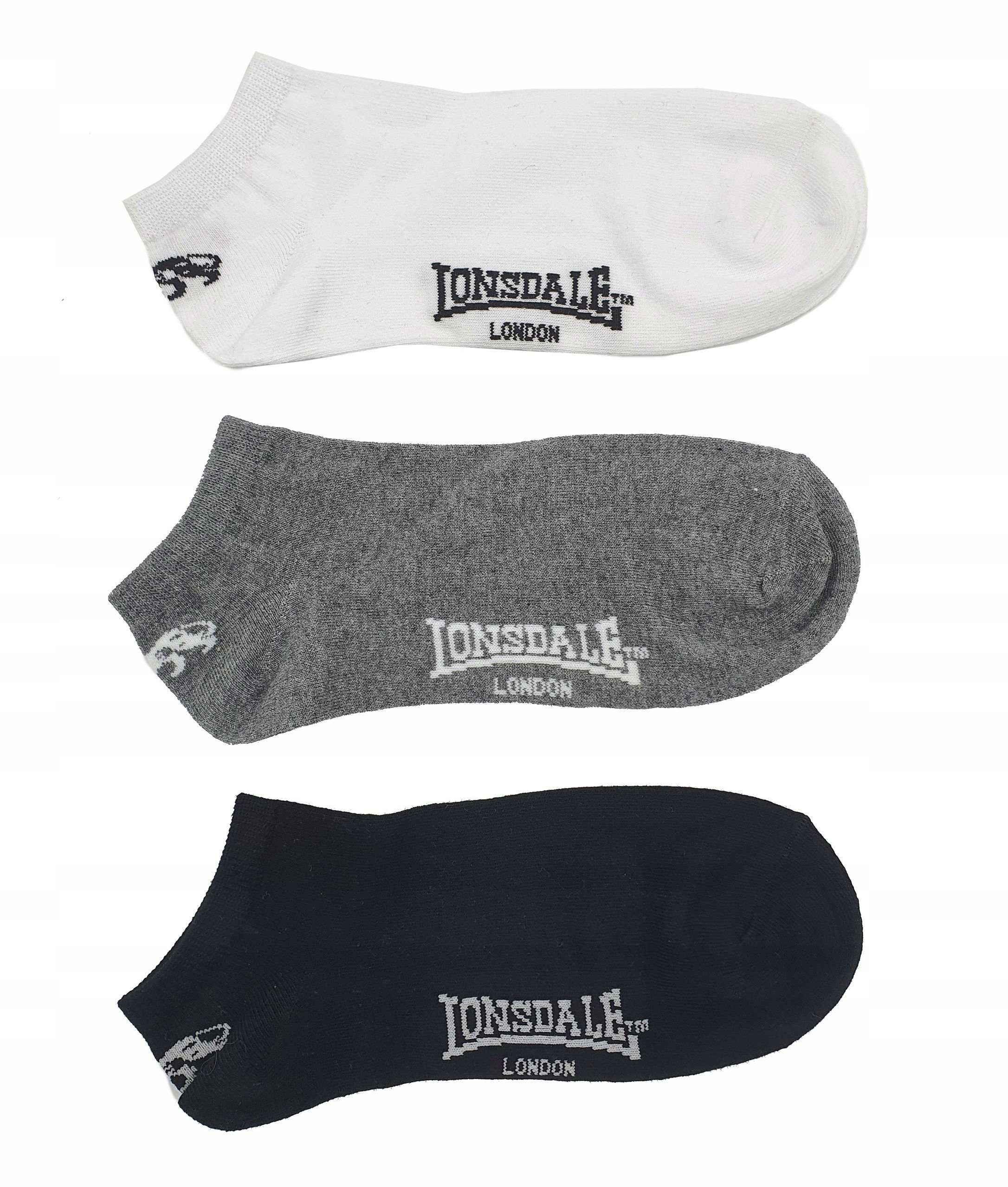 

Skarpety Lonsdale Męskie 3 Pak LD01 1000 R. 42-45