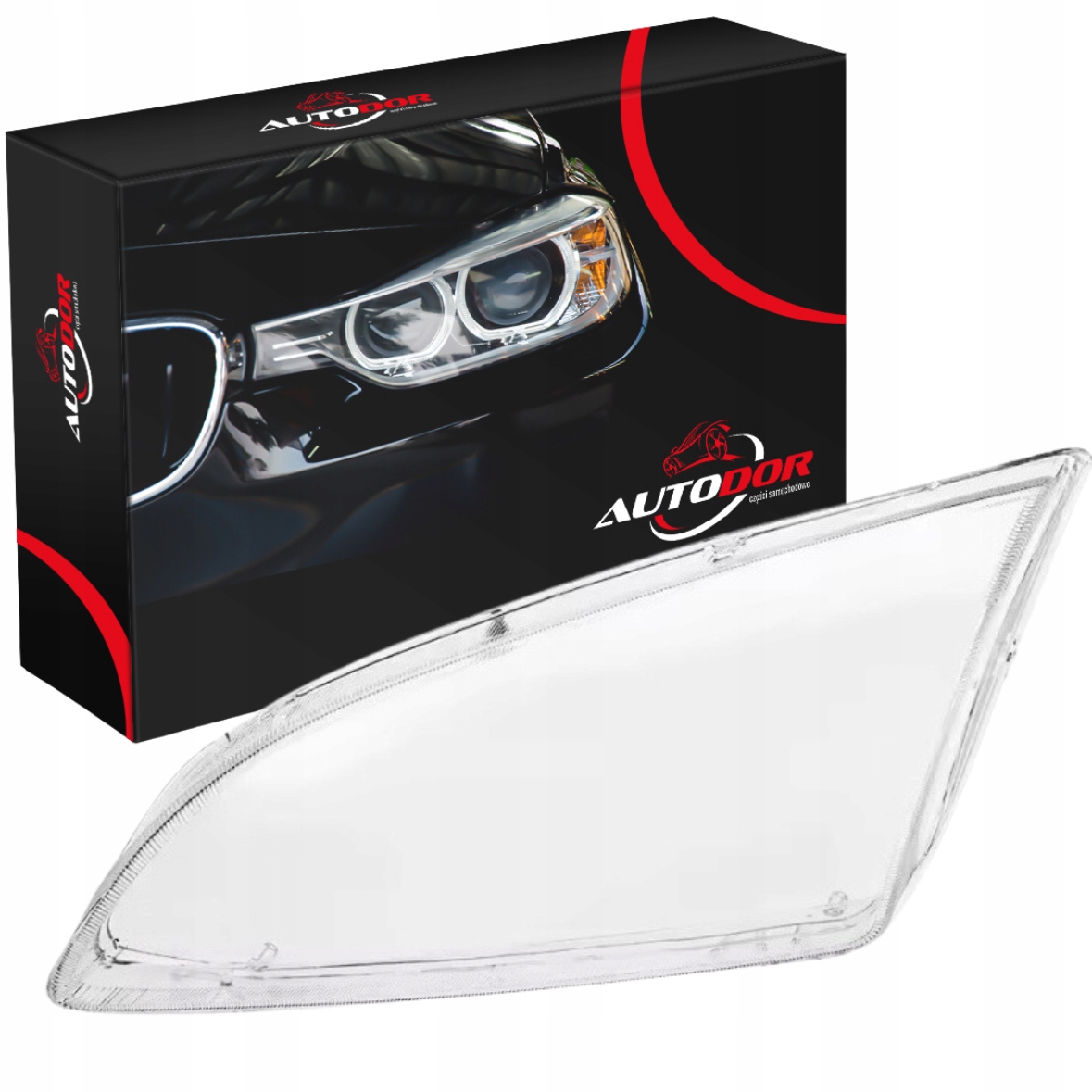 Ford Focus II 2 2004-2008 Klosz Sklo Světlometu Předního Světla Levé